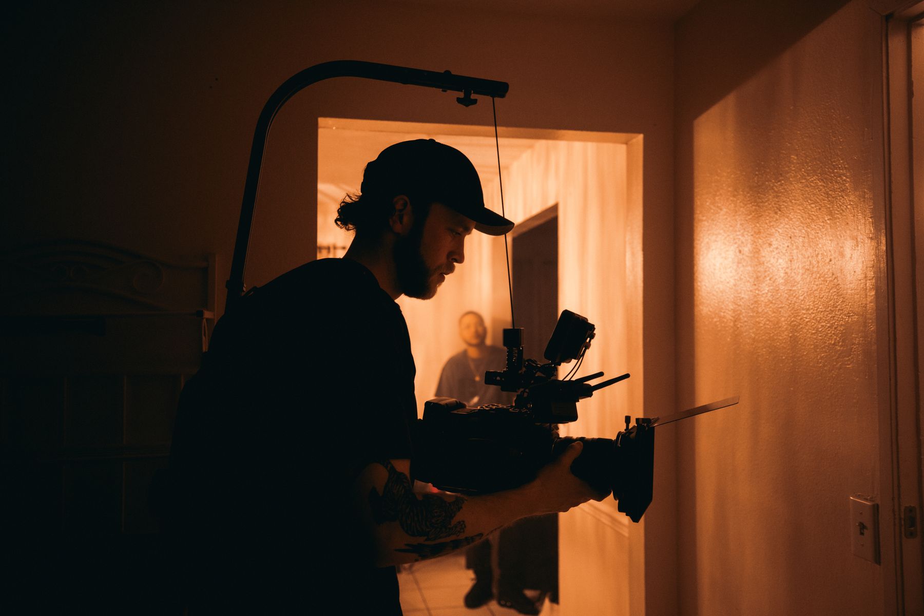 Behind The Frame - illustrative stock photograph