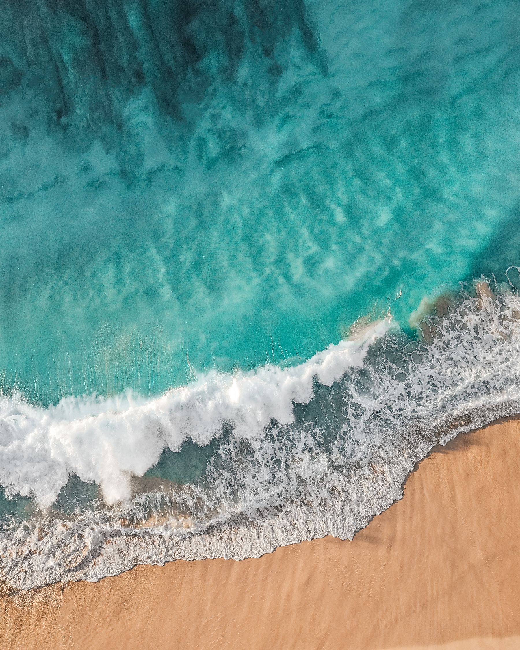 Ocean waves from above